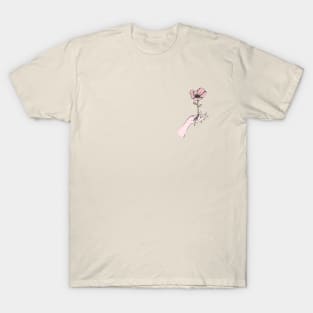 Her er en blomst, værsgo! hej T-Shirt